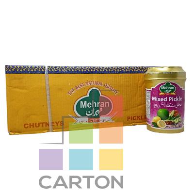 MEHRAN MIXED PICKLE 12*1KG